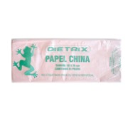 DIETRIX - Papel de China Dietrix 50x70cms Rosa Pastel Paquete con 25 Hojas