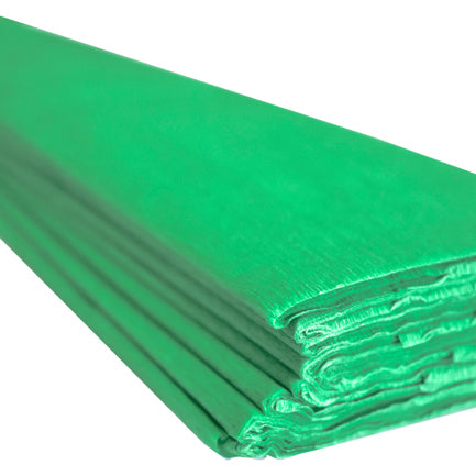 DIETRIX - Papel Crepe Dietrix 50x200cms Verde Bandera Paquete con 10 Hojas