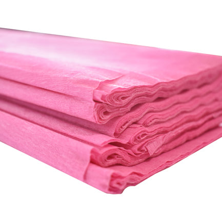 DIETRIX - Papel Crepe Dietrix 50x200cms Rosa Mexicano Paquete con 10 Hojas