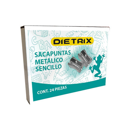 DIETRIX - Sacapuntos Dietrix Metalico Triangular un Orificio Bolsa c/24
