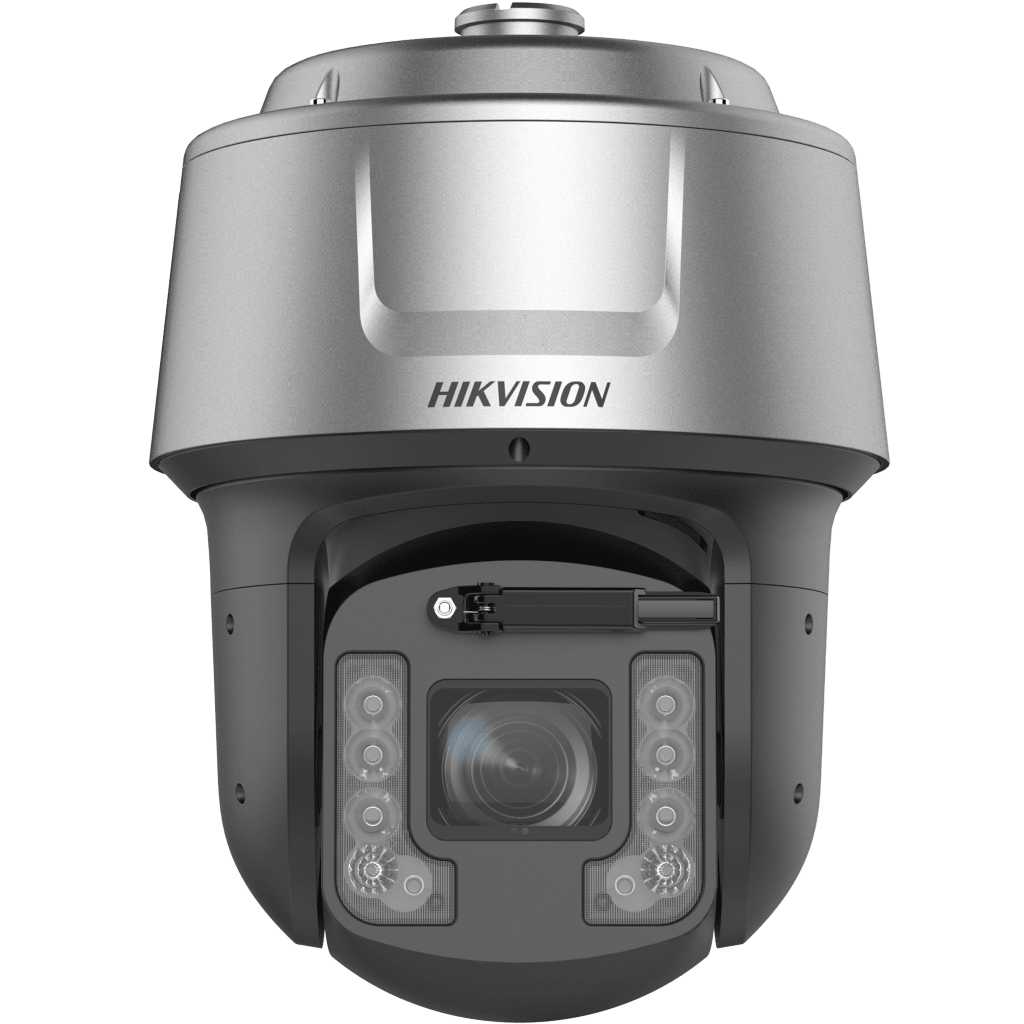 HIKVISION - PTZ IP 4 Megapixel / 42X Zoom / 400 mts IR / AutoSeguimiento 3.0 / WDR 150 dB / EIS / Deep Learning / Exterior IP67 / IK10 / Rapid Focus / Hi-PoE / Wiper / Micro SD