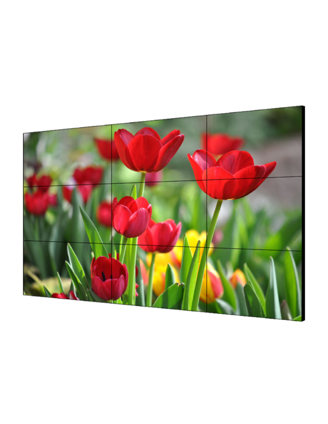 HIKVISION - Pantalla LCD 55" para Videowall / Entrada HDMI - VGA - DVI - DP / Monitor Robusto / Bisel Delgado (3.5 mm) / Daisy Chain (Conexion en Cadena sin Software)