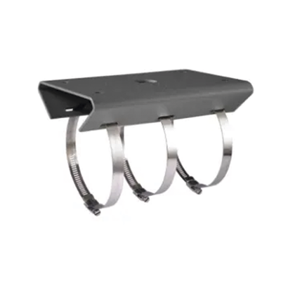 HIKVISION - Montaje para Poste Vertical / Diametro de 400 a 600 mm / Acero Galvanizado (SUS304) / Color Plateado