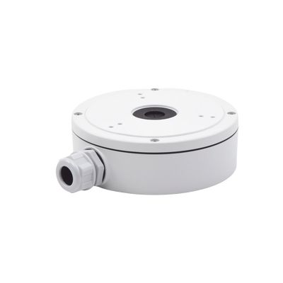 HIKVISION - Caja de Conexiones de Exterior con Tapa para Cámaras Tipo Eyeball y Turret / IP66