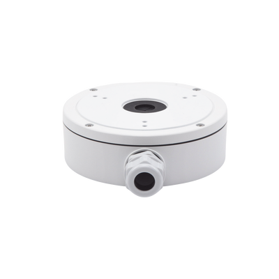 HIKVISION - Caja de Conexiones de Exterior con Tapa para Cámaras Tipo Eyeball y Turret / IP66