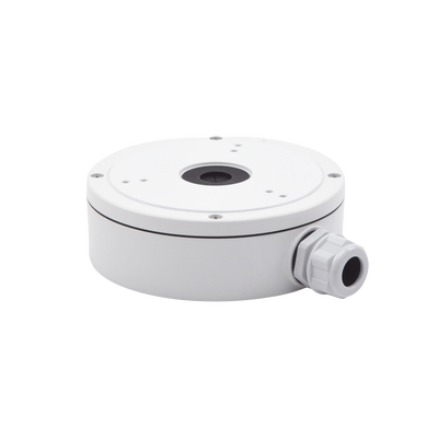 HIKVISION - Caja de Conexiones de Exterior con Tapa para Cámaras Tipo Eyeball y Turret / IP66