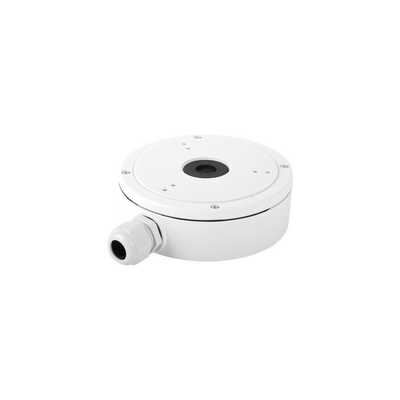 HIKVISION - Caja de Conexiones de Exterior con Tapa para Cámaras Tipo Eyeball y Turret / IP66