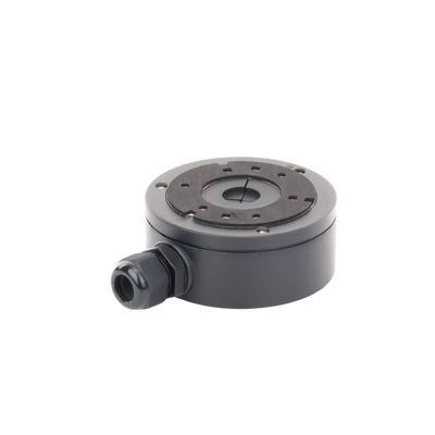 HIKVISION - Caja de Conexión de Metal Color Negro / Exterior IP66 / Compatible con DS-2CD1043G2-LIUF/BLACK & DS-2CD2043G2-I(U)(BLACK)