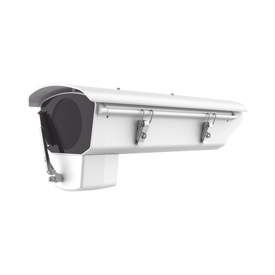 HIKVISION - Gabinete para cámaras tipo BOX (Profesional) / Exterior IP67 / Limpia parabrisas integrado / Calefactor y Ventilador Integrado