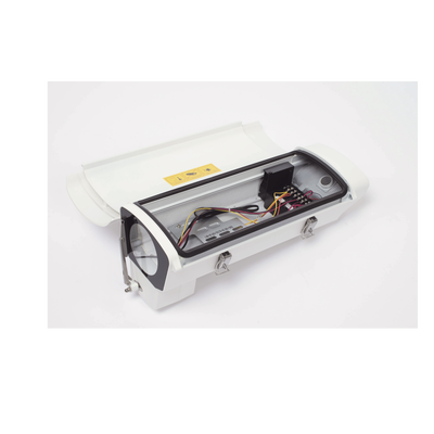 HIKVISION - Gabinete para cámaras tipo BOX (Profesional) / Exterior IP67 / Limpia parabrisas integrado / Ventilador Integrado
