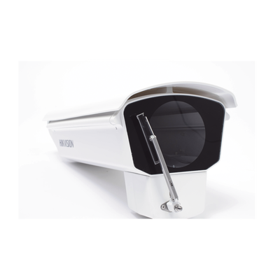 HIKVISION - Gabinete para cámaras tipo BOX (Profesional) / Exterior IP67 / Limpia parabrisas integrado / Ventilador Integrado
