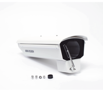 HIKVISION - Gabinete para cámaras tipo BOX (Profesional) / Exterior IP67 / Limpia parabrisas integrado / Ventilador Integrado