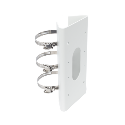 HIKVISION - Montaje Vertical para Poste / Material de Acero Inoxidable