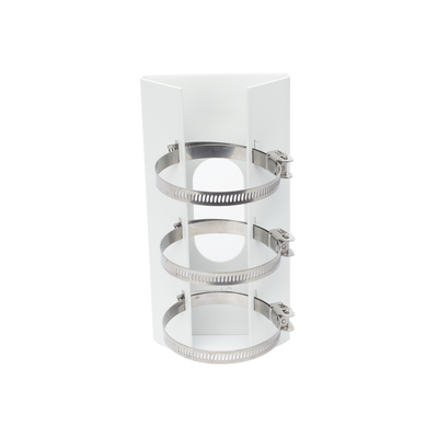 HIKVISION - Montaje Vertical para Poste / Material de Acero Inoxidable
