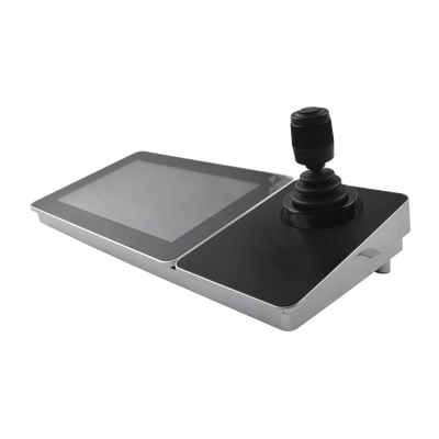 HIKVISION - Controlador IP (Joystick) con Pantalla Táctil de 10.1" / S.O. Android ver. 4.4 / Compatible con cámaras IP, Domos IP / PTZ IP / DVRs y NVRs epcom, HiLook y HIKVISION