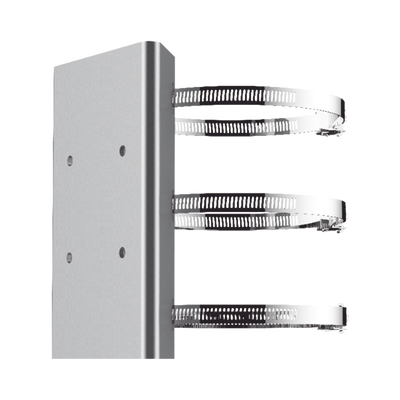 HIKVISION - Montaje de Poste para PTZ / Acero Inoxidable / Compatible con PTZ HIKVISION