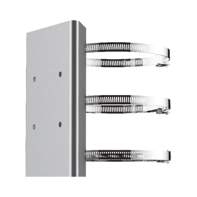 HIKVISION - Montaje de Poste para PTZ / Acero Inoxidable / Compatible con PTZ HIKVISION