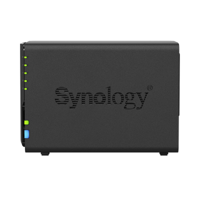 SYNOLOGY - Servidor NAS de 2 Bahías / Servicio Nube Gratis (P2P) / Administración Remota y Respaldo Programado