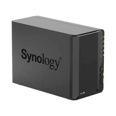 SYNOLOGY - Servidor NAS de 2 Bahías / Servicio Nube Gratis (P2P) / Administración Remota y Respaldo Programado