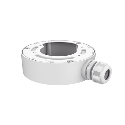 HIKVISION - Caja de Conexión / Compatible con cámaras Fisheye IP / DS-2CD63C5G1-IVS y DS-2CD6365G1-IVS / Uso en Exterior
