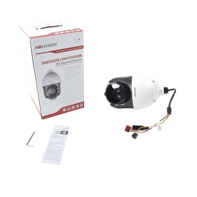 HIKVISION - Domo PTZ TurboHD 2 Megapixel (1080P) / 15X Zoom / 100 mts IR EXIR / Exterior IP66 / WDR 120 dB / RS-485 / Ultra Baja Iluminación