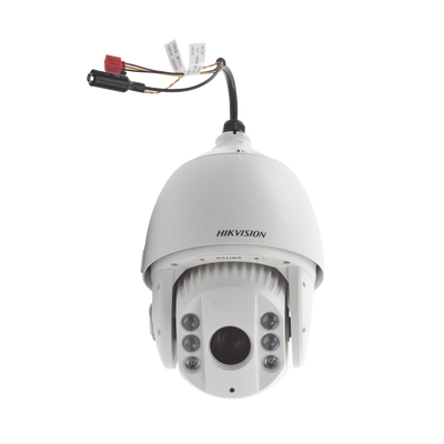 HIKVISION - Domo PTZ TURBOHD 2 Megapixel (1080P) / 25X Zoom / 150 mts IR / Exterior IP66 / IK10 / WDR 120 dB / RS-485 / Ultra Baja Iluminación / EIS / HLC / BLC