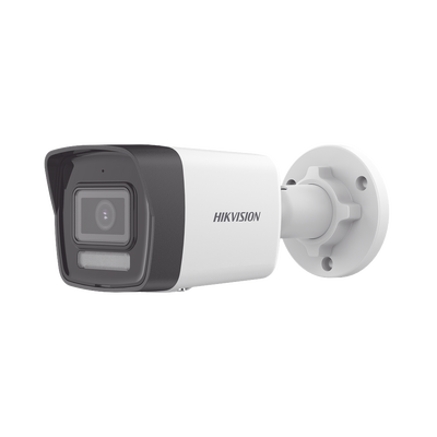 HIKVISION - Bala IP 2 Megapixel / Lente 2.8 mm / Dual Light (30 mts IR + 30 mts Luz Blanca)  / ACUSENSE Lite / Exterior IP67 / H.265+ / PoE
