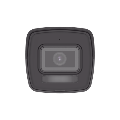 HIKVISION - [Dual Light] Bala IP 2 Megapixel / Lente 2.8 mm / 30 mts IR + 30 mts Luz Blanca / Micrófono Integrado / ACUSENSE Lite / Exterior IP67 / H.265 / PoE  / Micro SD