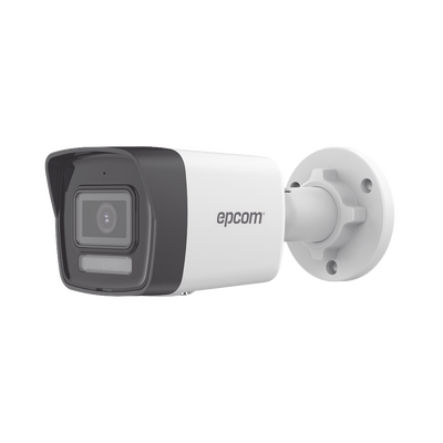 HIKVISION - [PROTECCIÓN ACTIVA] Bala IP 4 Megapixel / Lente 2.8 mm / Dual Light (30 mts IR + 20 mts Luz Blanca)  / Audio de Dos Vías /  Luz Intermitente y Alerta de Audio / Micrófono Integrado / ACUSENSE Lite / Exterior IP67 / H.265 / PoE