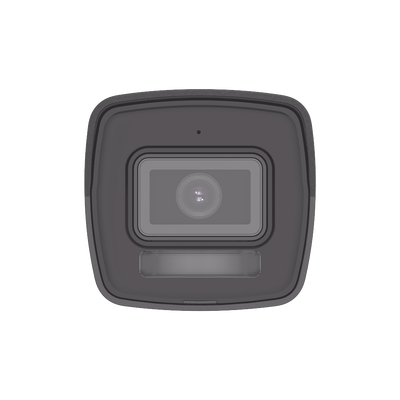 HIKVISION - [Dual Light] Bala IP 4 Megapixel / Lente 2.8 mm / 30 mts IR + 30 mts Luz Blanca / Micrófono Integrado / ACUSENSE Lite / Exterior IP67 / H.265 / PoE  / Micro SD