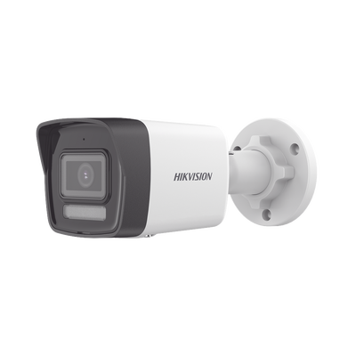 HIKVISION - [Dual Light] Bala IP 4 Megapixel / Lente 2.8 mm / 30 mts IR + 30 mts Luz Blanca / Micrófono Integrado / ACUSENSE Lite / Exterior IP67 / H.265 / PoE  / Micro SD