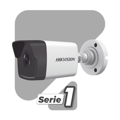 HIKVISION - Bala IP 5 Megapixel / Lente 2.8 mm / 30 mts IR / WDR 120 dB / Exterior IP67  / H.265+ / PoE /  ONVIF