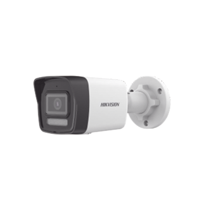 HIKVISION - [Dual Light] Bala IP 6 Megapixel / Lente 2.8 mm / 30 mts IR + 30 mts Luz Blanca / Micrófono Integrado / ACUSENSE Lite / Exterior IP67 / H.265 / PoE / Micro SD