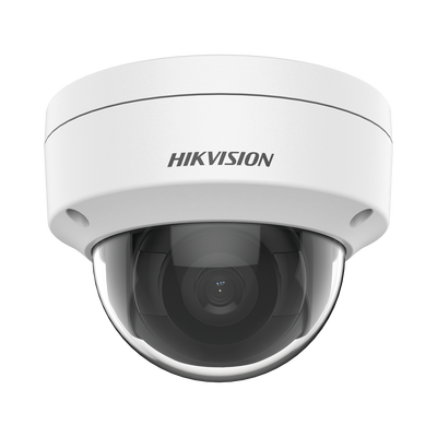HIKVISION - Domo IP 4 Megapixel / Lente 2.8 mm / 30 mts IR / WDR 120 dB / Exterior IP67 / Hik-Connect P2P / H.265+ / PoE / ONVIF