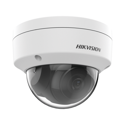 HIKVISION - Domo IP 4 Megapixel / Lente 2.8 mm / 30 mts IR / WDR 120 dB / Exterior IP67 / Hik-Connect P2P / H.265+ / PoE / ONVIF