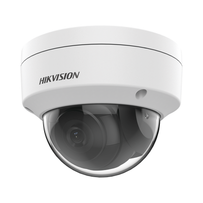 HIKVISION - Domo IP 4 Megapixel / Lente 2.8 mm / 30 mts IR / WDR 120 dB / Exterior IP67 / Hik-Connect P2P / H.265+ / PoE / ONVIF