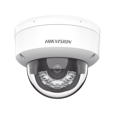 HIKVISION - [Dual Light] Domo IP 6 Megapixel / Lente 2.8 mm / 30 mts IR + 30 mts Luz Blanca / Micrófono Integrado / ACUSENSE Lite / Exterior IP67 / H.265 / PoE / ONVIF