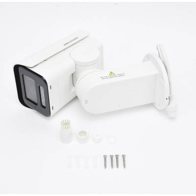 HIKVISION - Bala IP PTZ 4 Megapixel / Lente Mot. 2.8 a 12 mm  / Luz IR 50 mts / WDR 120 dB  / PoE / IP66 / Microfono Integrado / Micro SD / Ultra Baja Iluminación