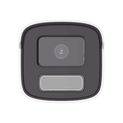 HIKVISION - Bala IP 4 Megapixel / ACUSENSE Lite (Detección de Movimiento en Humanos y Vehículos) / Lente 4 mm / Imagen a Color 24/7 / Luz Blanca 50 mts / Exterior IP67 / WDR 120 dB / PoE / Onvif