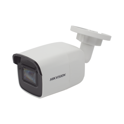 HIKVISION - Bala IP 8 Megapixel (4K) / 30 metros IR EXIR / Lente 2.8 mm / WDR 120 dB / PoE / Exterior IP67 / IK10 / Videoanaliticos Integrados / Onvif / MicroSD