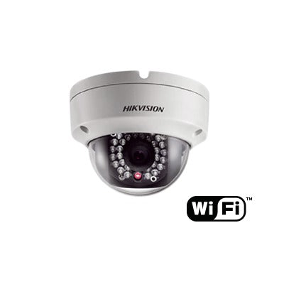 HIKVISION - Mini Domo IP 2MP para Exterior, WIFI, IR 30m, día/noche real, dWDR, 3D-DNR, ONVIF, MicroSD, Hik-Connect P2P