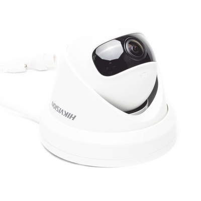 HIKVISION - Turret IP 4 Megapixel / Serie PRO + / Panorámica 180° / 10 mts IR / Lente 1.68 mm / WDR / PoE / Uso en Interior