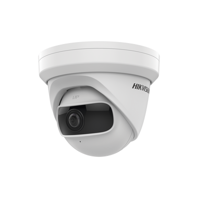 HIKVISION - Turret IP 4 Megapixel / Serie PRO + / Panorámica 180° / 10 mts IR / Lente 1.68 mm / WDR / PoE / Uso en Interior