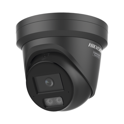 HIKVISION - [Dual Light + ColorVu 3.0 + HikAI] Turret IP 6 Megapixel / Lente 2.8 mm / 30 mts IR + Luz Blanca / 2 Microfonos Integrados / Exterior IP67 / WDR 130 dB / ACUSENSE 3.0 / Metal / NEMA 4X / ACUSEARCH