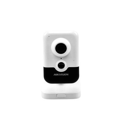 HIKVISION - Cubo IP 4 Megapixel / Serie PRO / Lente 2.8 mm / 10 mts IR EXIR / PoE / Sensor PIR / H.265+ / Interior / Audio de Dos Vías / PoE / MicroSD / ONVIF