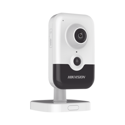 HIKVISION - Cubo IP 4 Megapixel / Serie PRO / Lente 2.8 mm / 10 mts IR EXIR / PoE / Sensor PIR / H.265+ / Interior / Audio de Dos Vías / PoE / MicroSD / ONVIF