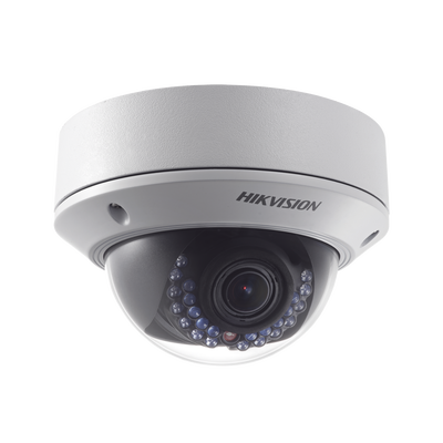 HIKVISION - Camara Domo IP 3MP / 25m IR / Lente Varifocal 2.8 a 12mm / dWDR / 3D-DNR / ONVIF / IP66 / Hik-Connect P2P