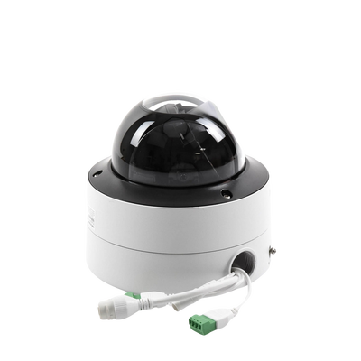 HIKVISION - Domo IP 4 Megapixel / Imagen a Color 24/7 / Lente 3.6 - 9 mm / Luz Blanca 40 mts / WDR 130 dB / Exterior IP67 / IK10 / Captura Facial / ACUSENSE / MicroSD / ACUSEARCH