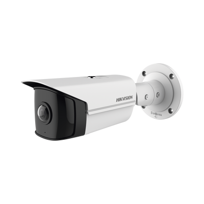 HIKVISION - Bala IP 4 Megapixel / Serie PRO + / Panorámica 180° / 20 mts IR EXIR / WDR / Exterior IP67 / Vídeo Analíticos / PoE / Onvif