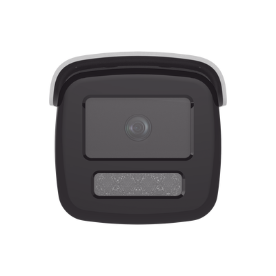 HIKVISION - [Dual Light + ColorVu] Bala IP 4 Megapixel / Lente 4 mm / 60 mts IR + 60 mts Luz Blanca / Exterior IP67 /   WDR 130 dB / Videoanaliticos (Filtro de Falsas Alarmas) / Captura Facial / ACUSEARCH